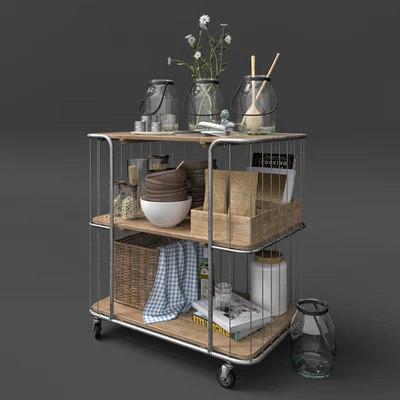 Kitchen trolley. Kitchen Set Stockholm. — Ver 1