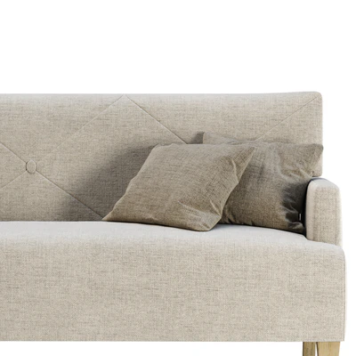 HBF Brentwood Sofa with button back / Triple sofa — Ver 2