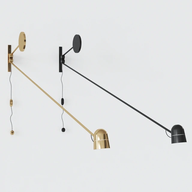 Counterbalance by Luceplan Sconce, Wall Lamp — Descargar