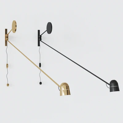 Counterbalance by Luceplan Sconce, Wall Lamp — Ver 2