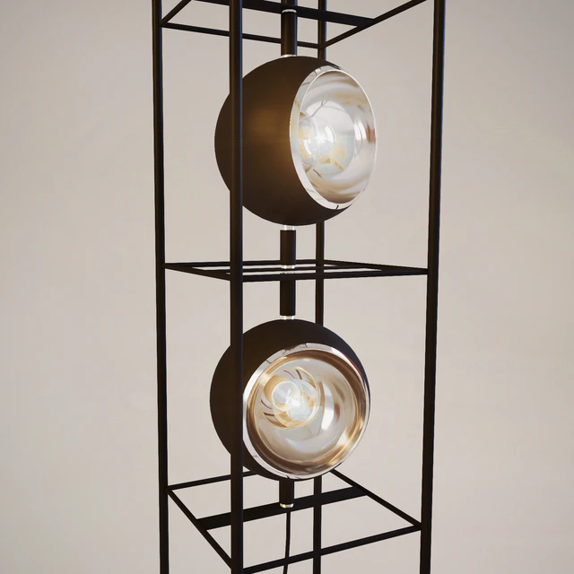 Floor Lamp Tower 5-lite — Descargar