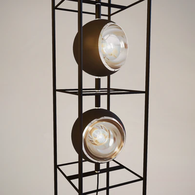 Floor Lamp Tower 5-lite — Ver 2
