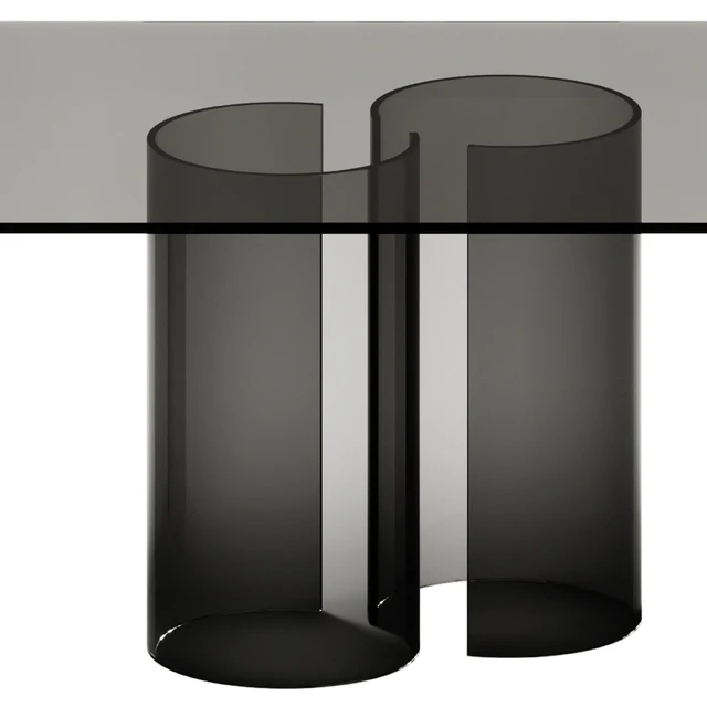 Fiam Italia LUXOR Glass table — Descargar