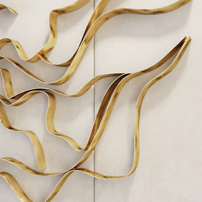 Waves   Metal wall panel — Ver 3