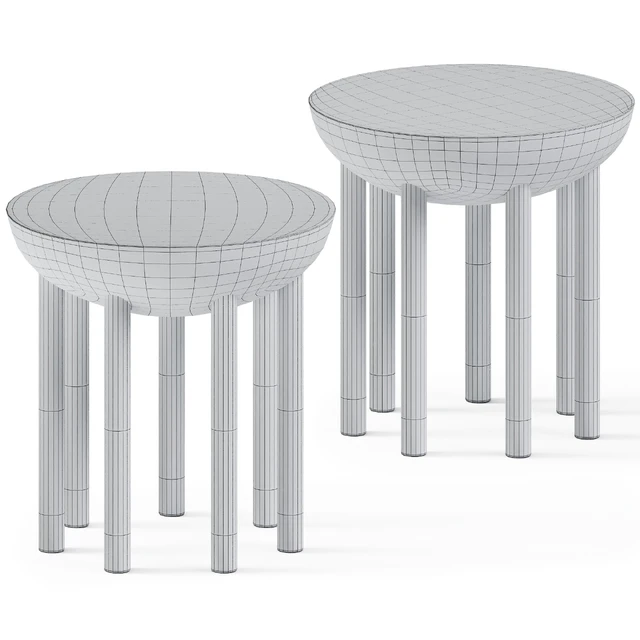 Coffee Table Chalon by Kelly Wearstler — Descargar