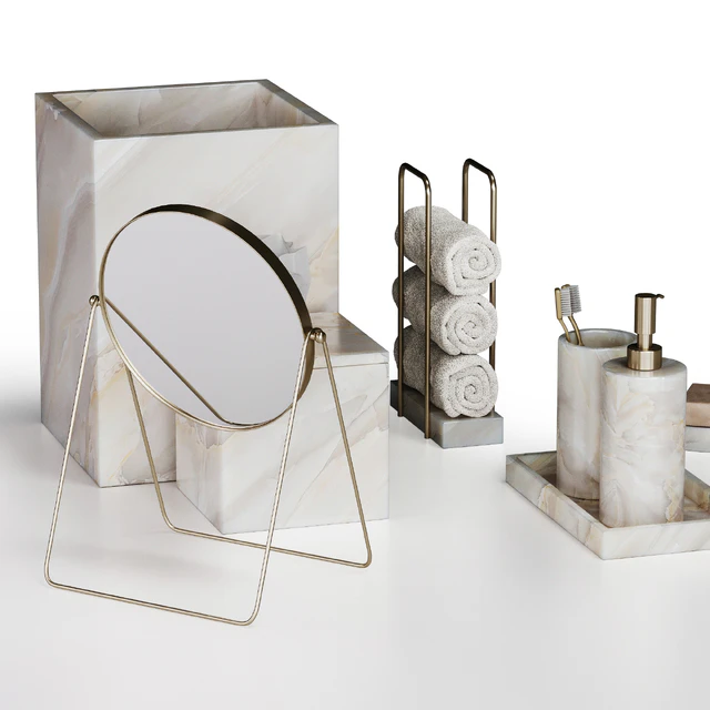 Stone bathroom accessories — Descargar