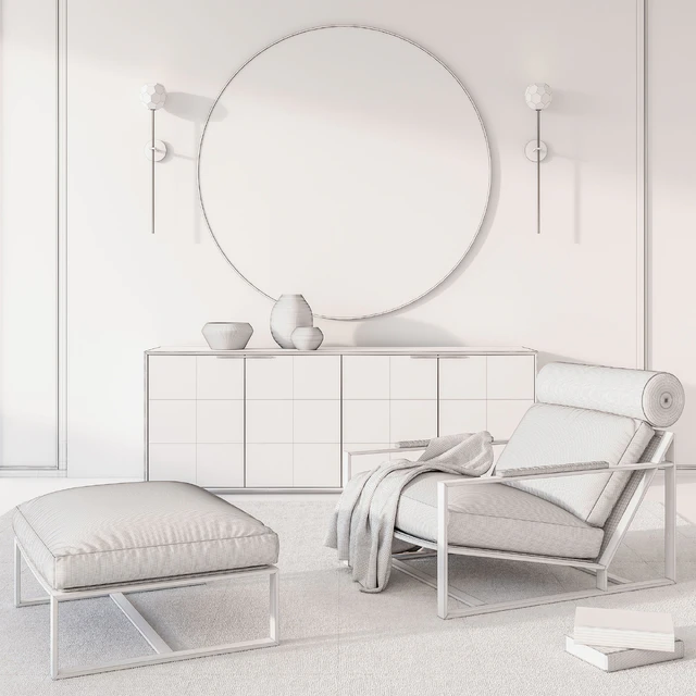 RH Modern Living Set — Descargar