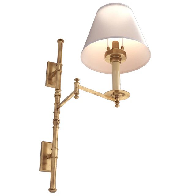 Visual Comfort Dorchester Double Backplate Swing Arm — Descargar