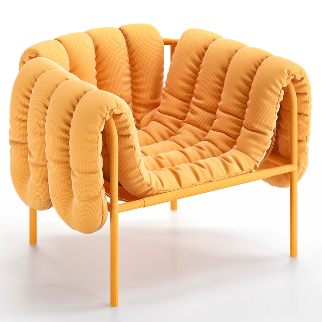 Puffy Lounge Chair — Descargar