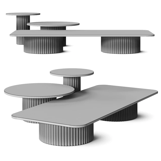 Baxter Allure Coffee Tables — Скачать