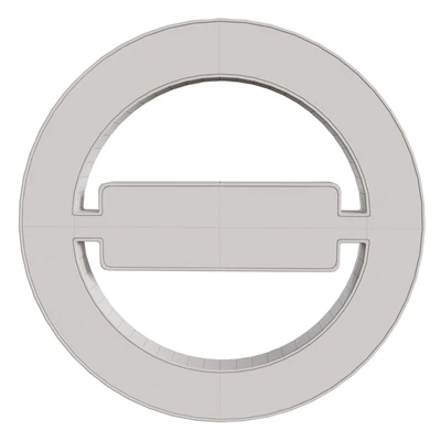 LED Ring Wall Clock — Ver 2