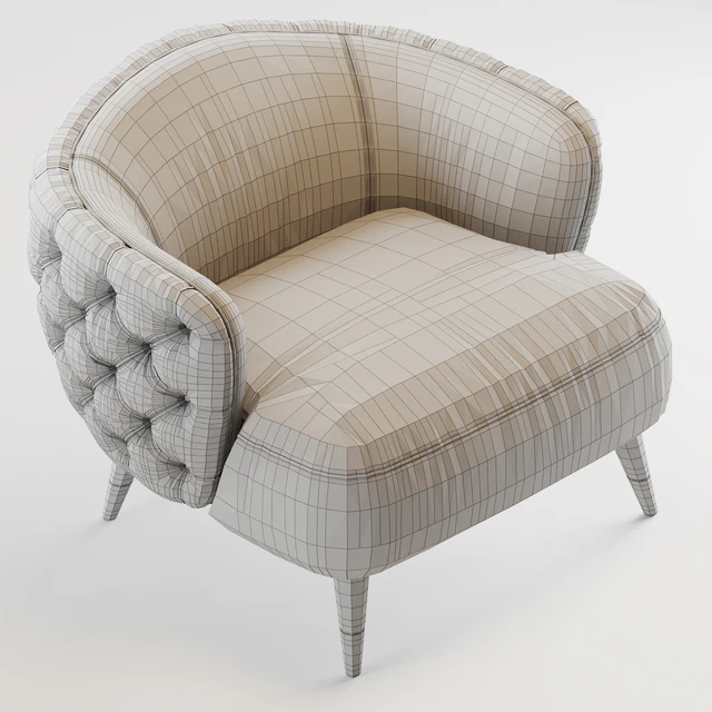 Savoi Armchair by black tie — Скачать