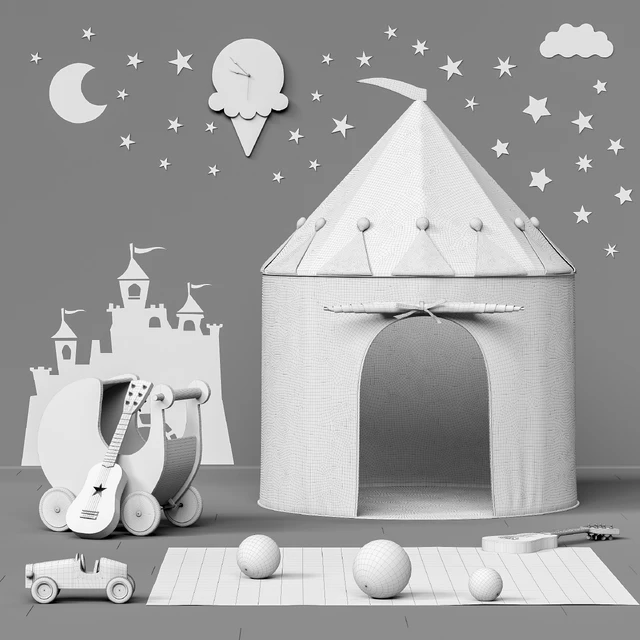 Toys and furniture set 69 — Descargar