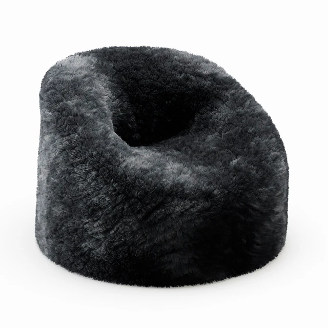Sheepskin Beanbag Gray — Скачать