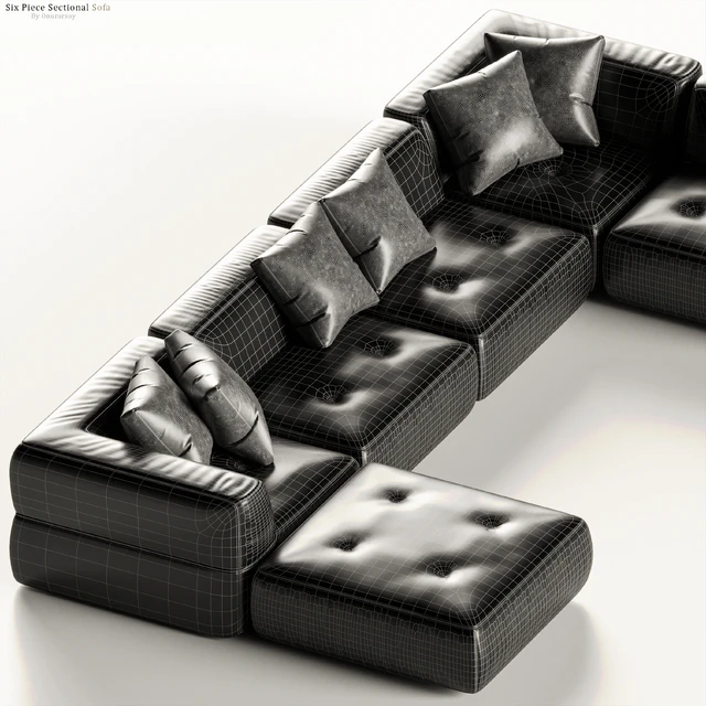 Crate & barrel - Angolare Six Piece Sectional Sofa — Descargar