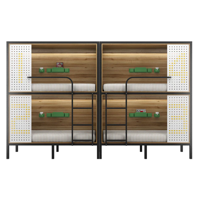 Bunk bed for hostel and dorm — Descargar