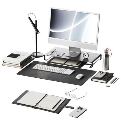 Decor for the workplace with a set of Apple equipment — Вид 1