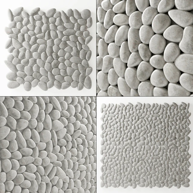 Panel pebble smooth Tile Bathroom — Скачать