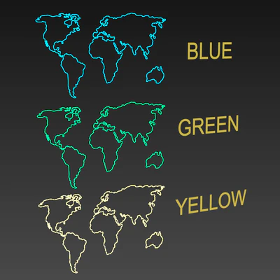 Light modules. Set 46. Neon — Вид 3