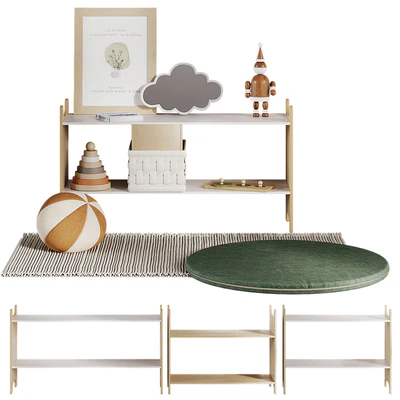 Montessori nursery decor — Ver 5