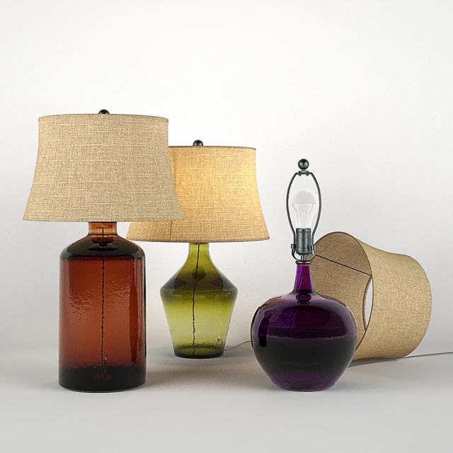 Clift Glass Table Lamp — Descargar