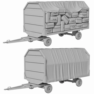 Luggage trolley — Ver 2