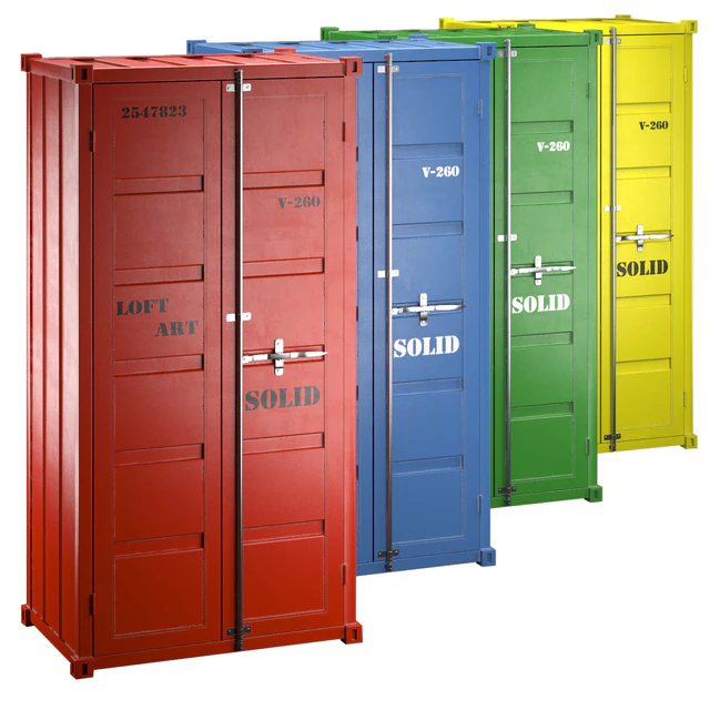 Sea Container wardrobe 4 COLORS — Descargar