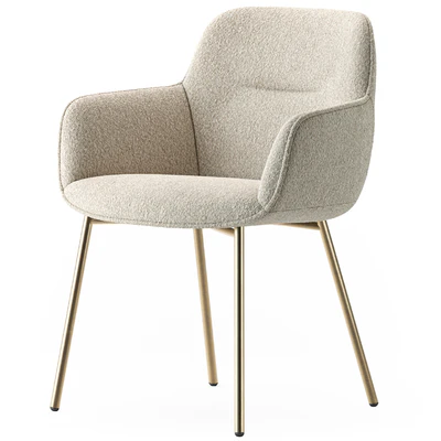 Calligaris Cocoon metal legs armchair — Вид 1
