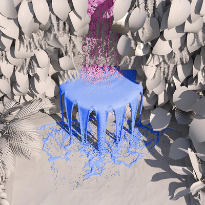Plant Collection with Fountain — Вид 2