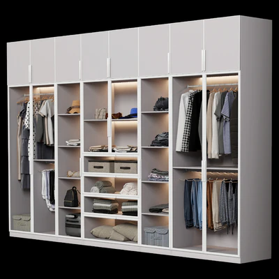 Wardrobe wall — View 3