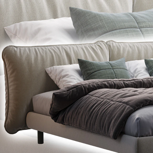Meridiani Bed OLIVER — Descargar