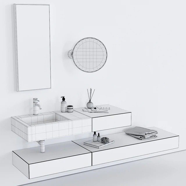 Ceramica Cielo Modulo Washbasin — Descargar