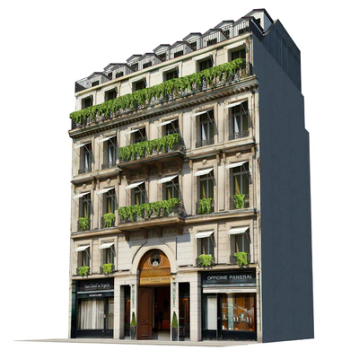 Facade for background Vol: 7 Classic Hotel — View 1