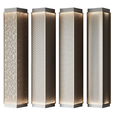 Metal columns with perforation No. 3 — Ver 1