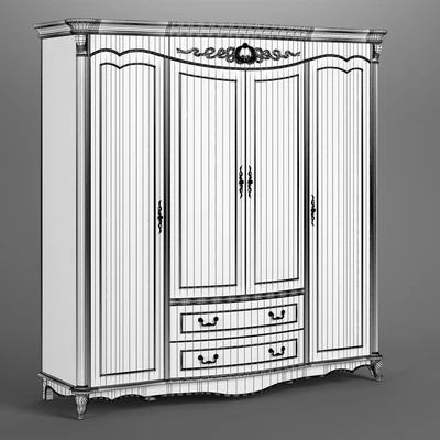 2509100 230 Carpenter Wardrope 4 D 2130x675x2150 — Вид 2