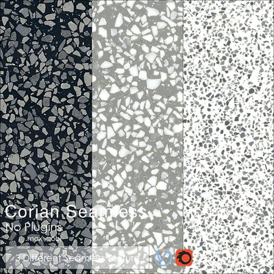 Dupont Corian Kitchen Countertops Terrazzo — Вид 1