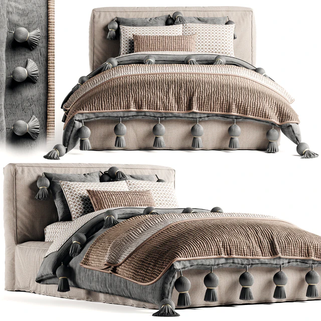 RH Brook Bed — Descargar