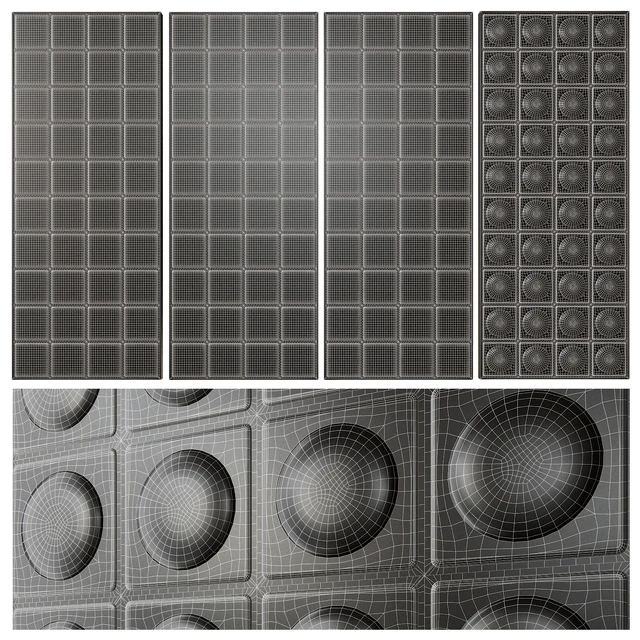 Glass block partition 4 — Скачать