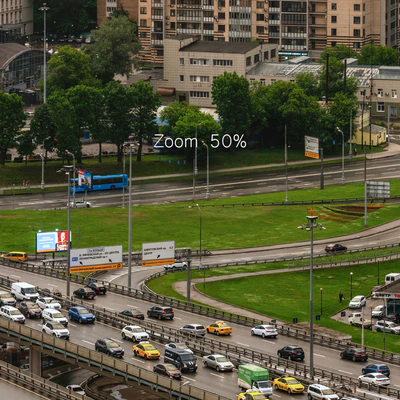 Panorama of Moscow from the flour mill passage — Ver 2