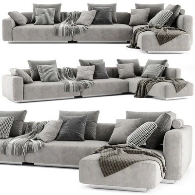 Flexform Lario Chaise Longue Sofa — Вид 1