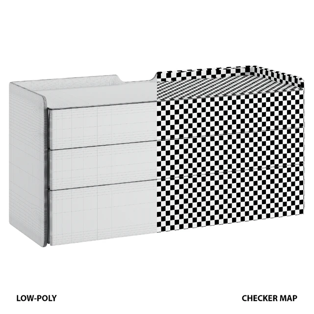 Pianca Chloe Chest of Drawers — Скачать