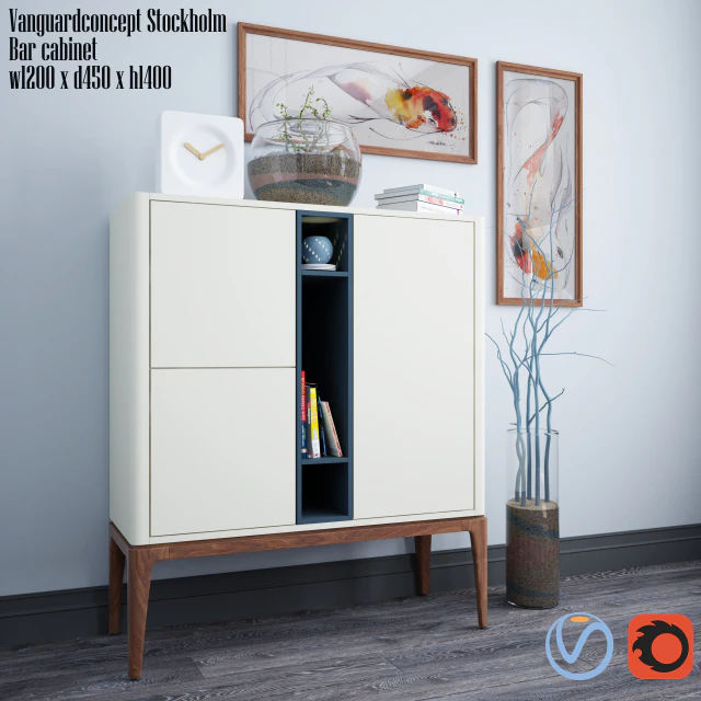 Vanguardconcept Stockholm Bar Cabinet — Скачать