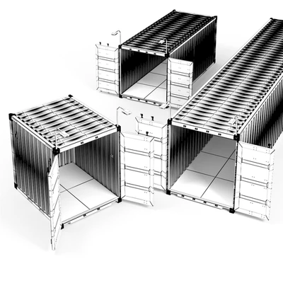 Container 10, 20, 40 ft — Ver 3