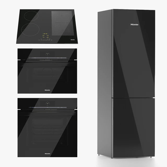 Set of household appliances Miele 02 — Descargar