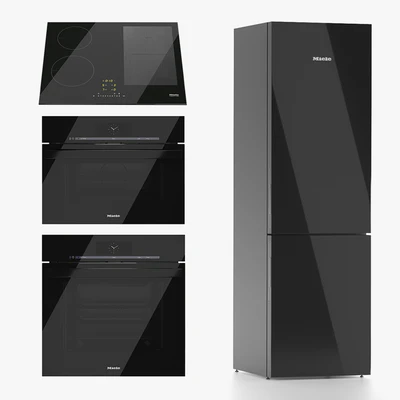Set of household appliances Miele 02 — Ver 1