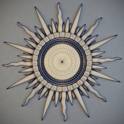 Зеркало Gold Sun Mirror — Вид 2