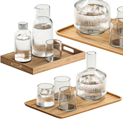 dishes tableware set 01 — Вид 1