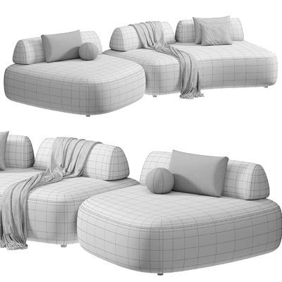 Sofa Residenza Modern Modular Sofa By Eichholtz — Ver 3