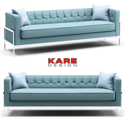 Kare Sofa Loft 3-Seater — View 1