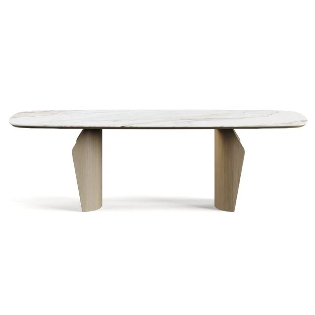Bonaldo Flame Table Marble Top — Descargar